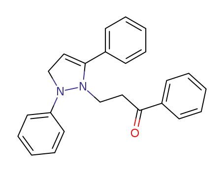 1-Propanone, 3-(2,3-dihydro-2,5-diphenyl-1H-pyrazol-1-yl)-1-phenyl-