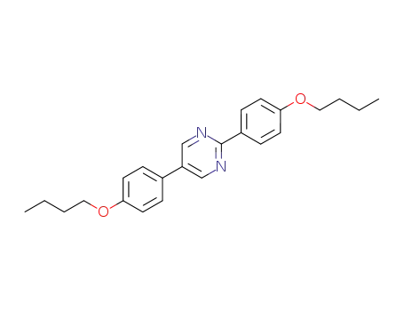 Molecular Structure of 29134-13-2 (Pyrimidine, 2,5-bis(4-butoxyphenyl)-)