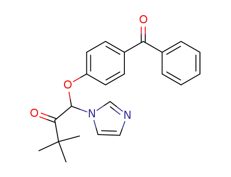 Molecular Structure of 61251-43-2 (2-Butanone, 1-(4-benzoylphenoxy)-1-(1H-imidazol-1-yl)-3,3-dimethyl-)