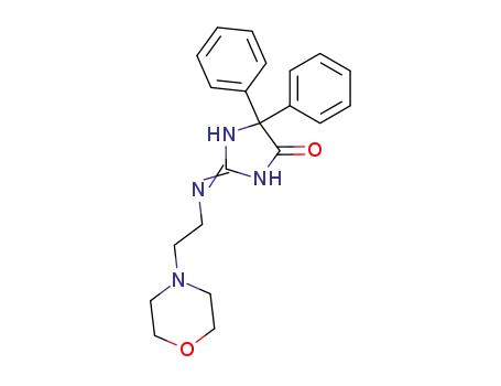 2-(2-morpholin-4-yl-ethylamino)-5,5-diphenyl-3,5-dihydro-imidazol-4-one