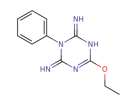 1,3,5-Triazin-2-amine, 4-ethoxy-1,6-dihydro-6-imino-1-phenyl-