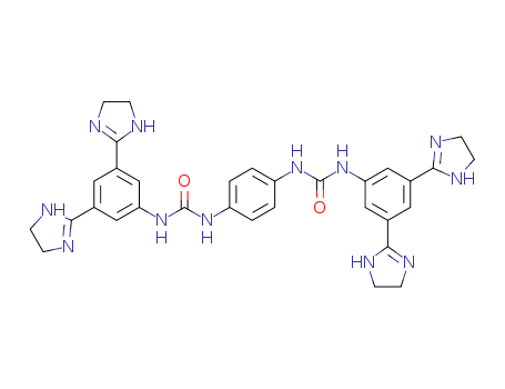 Urea,1,1'-p-phenylenebis[3-(3,5-di-2-imidazolin-2-ylphenyl)- (7CI,8CI) cas  5262-15-7