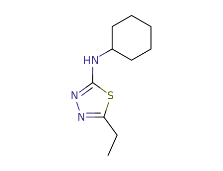 1,3,4-Thiadiazol-2-amine, N-cyclohexyl-5-ethyl-