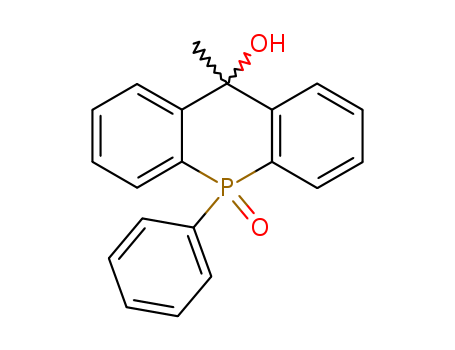 10-Acridophosphinol, 5,10-dihydro-10-methyl-5-phenyl-, 5-oxide