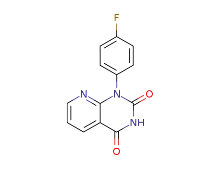 Pyrido[2,3-d]pyrimidine-2,4(1H,3H)-dione, 1-(4-fluorophenyl)-