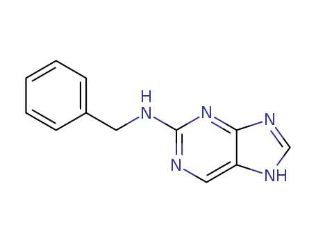 1H-Purin-2-amine, N-(phenylmethyl)-