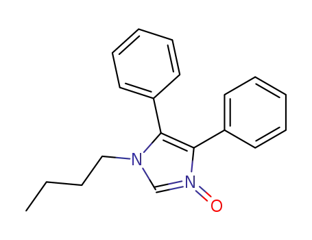 Molecular Structure of 63235-65-4 (1H-Imidazole, 1-butyl-4,5-diphenyl-, 3-oxide)