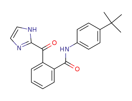 Benzamide,
N-[4-(1,1-dimethylethyl)phenyl]-2-(1H-imidazol-2-ylcarbonyl)-
