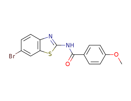 Benzamide, N-(6-bromo-2-benzothiazolyl)-4-methoxy-
