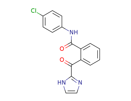 Benzamide, N-(4-chlorophenyl)-2-(1H-imidazol-2-ylcarbonyl)-