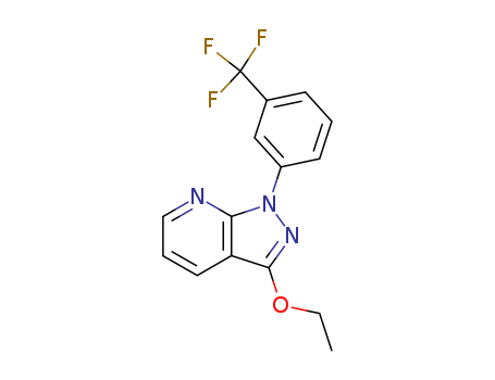 3-Ethoxy-1-(α,α,α-trifluoro-m-tolyl)-1H-pyrazolo[3,4-b]pyridine