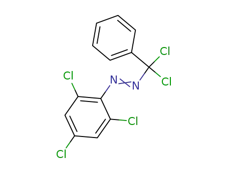 Molecular Structure of 41372-47-8 (Diazene, (dichlorophenylmethyl)(2,4,6-trichlorophenyl)-)