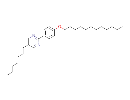 Molecular Structure of 57202-43-4 (Pyrimidine, 2-[4-(dodecyloxy)phenyl]-5-heptyl-)