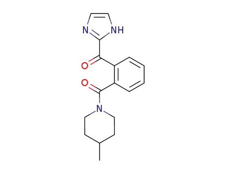 [2-(1H-Imidazole-2-carbonyl)phenyl](4-methylpiperidin-1-yl)methanone
