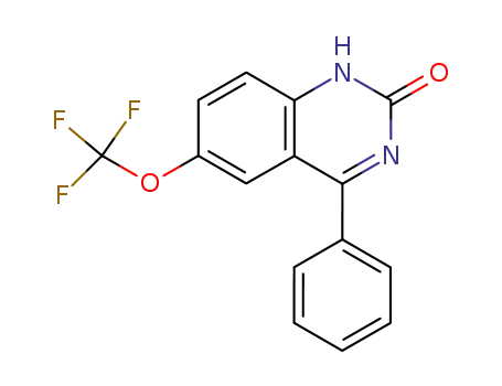 Molecular Structure of 64820-52-6 (2(1H)-Quinazolinone, 4-phenyl-6-(trifluoromethoxy)-)