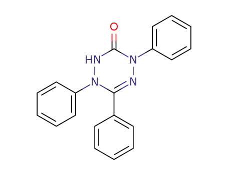 1,2,4,5-Tetrazin-3(2H)-one, 1,4-dihydro-1,4,6-triphenyl-