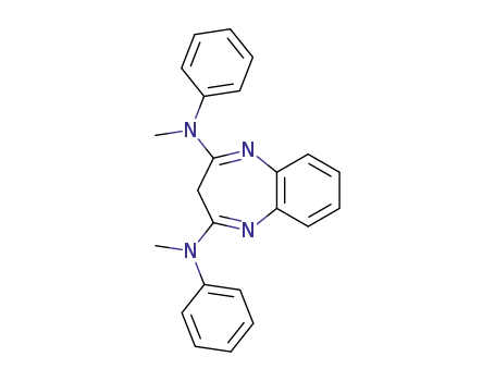 Molecular Structure of 64068-16-2 (3H-1,5-Benzodiazepine-2,4-diamine, N,N'-dimethyl-N,N'-diphenyl-)
