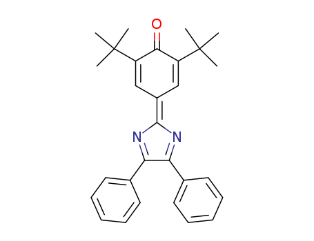 2,6-Di-tert-butyl-4-(4,5-diphenyl-2H-imidazol-2-ylidene)-2,5-cyclohexadien-1-one