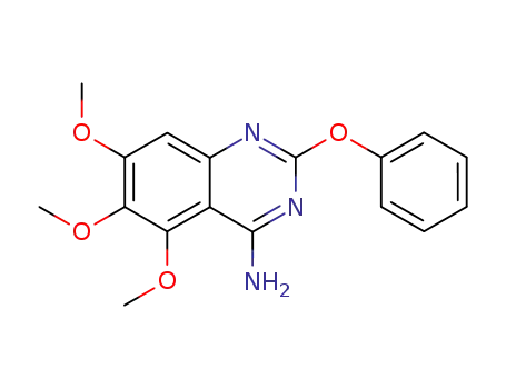 4-Quinazolinamine, 5,6,7-trimethoxy-2-phenoxy-