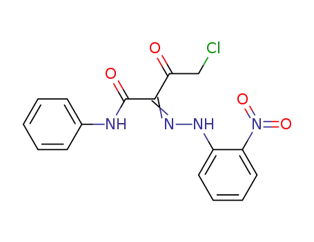 Molecular Structure of 71919-06-7 (Butanamide, 4-chloro-2-[(2-nitrophenyl)hydrazono]-3-oxo-N-phenyl-)