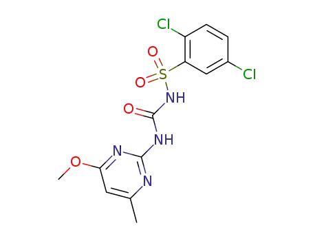 Benzenesulfonamide,
2,5-dichloro-N-[[(4-methoxy-6-methyl-2-pyrimidinyl)amino]carbonyl]-