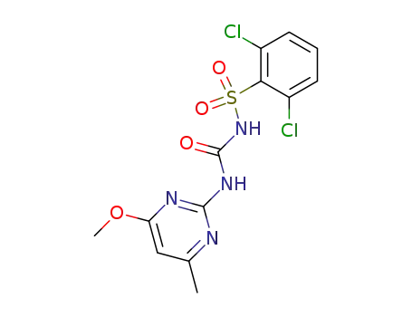 Benzenesulfonamide,
2,6-dichloro-N-[[(4-methoxy-6-methyl-2-pyrimidinyl)amino]carbonyl]-