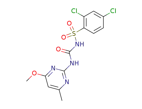 Benzenesulfonamide,
2,4-dichloro-N-[[(4-methoxy-6-methyl-2-pyrimidinyl)amino]carbonyl]-