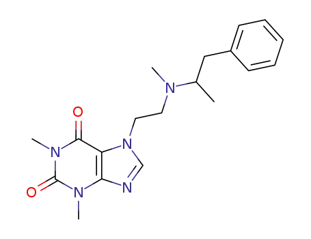 7- (2- (1- 메틸 -2- 페닐-에틸 아미노) 프로필) 테오필린