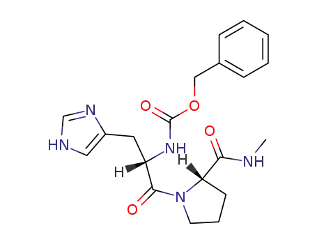 L-Prolinamide, N-[(phenylmethoxy)carbonyl]-L-histidyl-N-methyl-