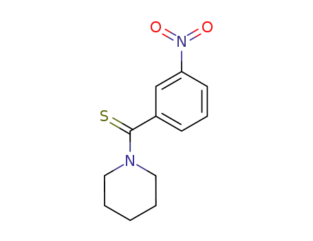 Molecular Structure of 62764-89-0 (Piperidine, 1-[(3-nitrophenyl)thioxomethyl]-)