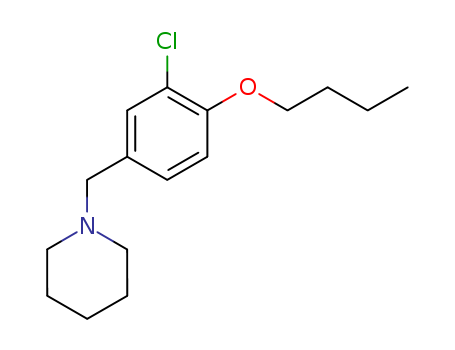 Piperidine,1-[(4-butoxy-3-chlorophenyl)methyl]-