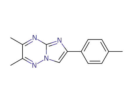 Imidazo[1,2-b][1,2,4]triazine, 2,3-dimethyl-6-(4-methylphenyl)-