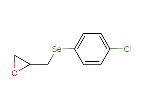 Molecular Structure of 52750-92-2 (Oxirane, [[(4-chlorophenyl)seleno]methyl]-)