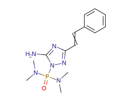 3-AMINO-2-(BIS(DIMETHYLAMINE)PHOSPHORYL-5-METHYLBENZYLIDENE)-1,2,4-TRIAZOLE