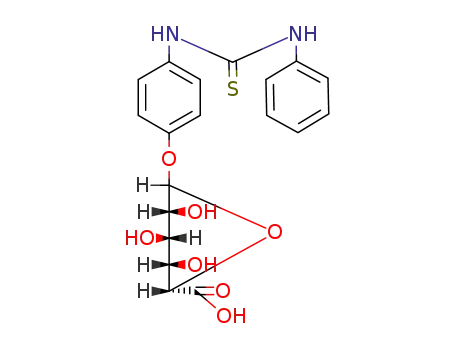 N'-Phenyl-N-<4-hydroxy-phenyl>-thioharnstoff-glucuronid