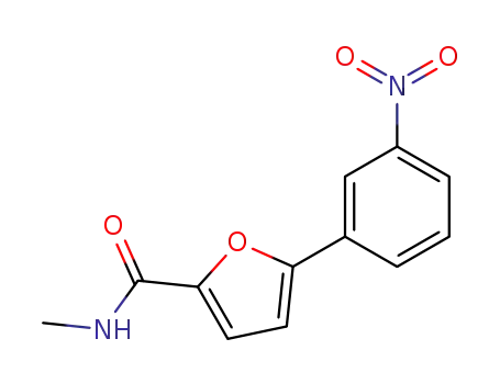 2-Furancarboxamide, N-methyl-5-(3-nitrophenyl)-