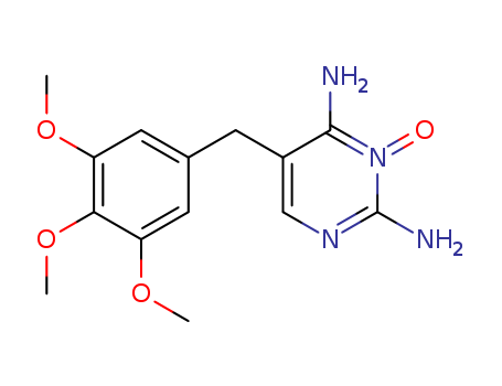 2,4-Pyrimidinediamine, 5-[(3,4,5-trimethoxyphenyl)methyl]-, 3-oxide