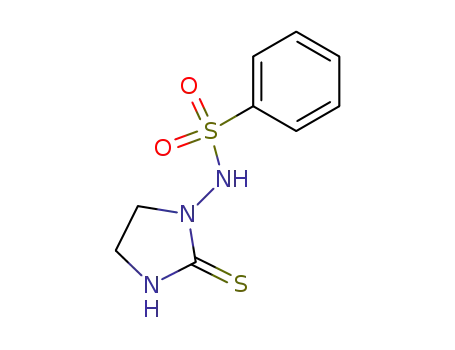 Molecular Structure of 62822-05-3 (Benzenesulfonamide, N-(2-thioxo-1-imidazolidinyl)-)