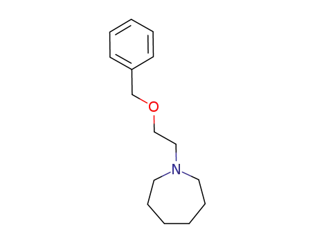 Molecular Structure of 956-68-3 (1H-Azepine, hexahydro-1-[2-(phenylmethoxy)ethyl]-)