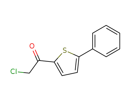 Molecular Structure of 91498-70-3 (2-chloro-1-(5-phenyl-2-thienyl)ethanone)