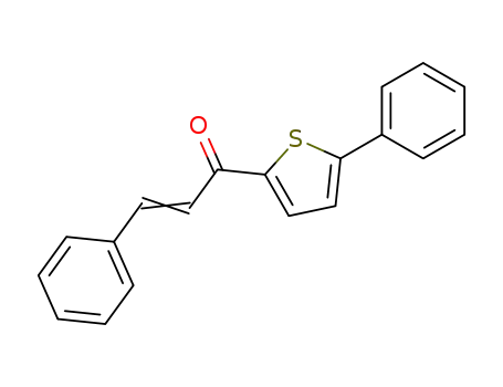 Molecular Structure of 6906-71-4 (2-Propen-1-one, 3-phenyl-1-(5-phenyl-2-thienyl)-)