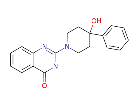 4(1H)-Quinazolinone, 2-(4-hydroxy-4-phenyl-1-piperidinyl)-