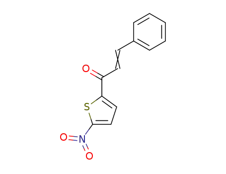 Molecular Structure of 18922-30-0 (2-Propen-1-one, 1-(5-nitro-2-thienyl)-3-phenyl-)