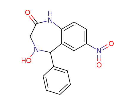 2H-1,4-Benzodiazepin-2-one,
1,3,4,5-tetrahydro-4-hydroxy-7-nitro-5-phenyl-