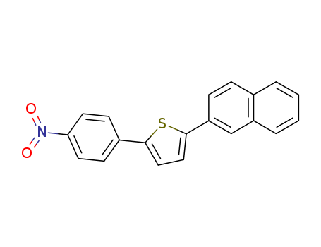 Thiophene, 2-(2-naphthalenyl)-5-(4-nitrophenyl)-