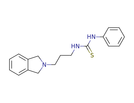 1-[3-(1,3-dihydroisoindol-2-yl)propyl]-3-phenyl-thiourea cas  16036-35-4