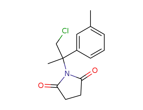 2,5-Pyrrolidinedione, 1-[2-chloro-1-methyl-1-(3-methylphenyl)ethyl]-