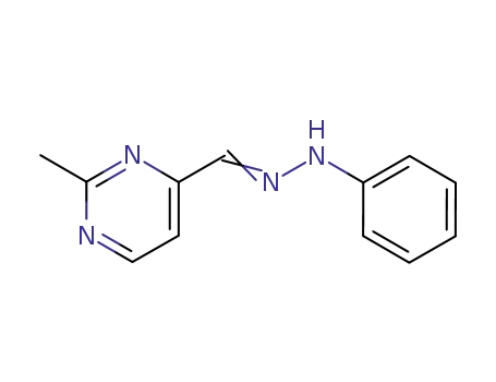 2-methyl-pyrimidine-4-carbaldehyde phenylhydrazone