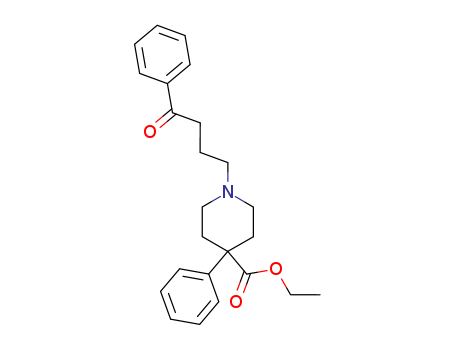 Ethyl 1-(4-oxo-4-phenylbutyl)-4-phenylpiperidine-4-carboxylate