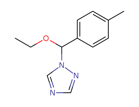 1H-1,2,4-Triazole, 1-[ethoxy(4-methylphenyl)methyl]-